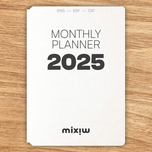 mixiw monthly planner 2025