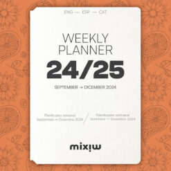 Weekly Planner 2024/25. Mixiw Notebooks